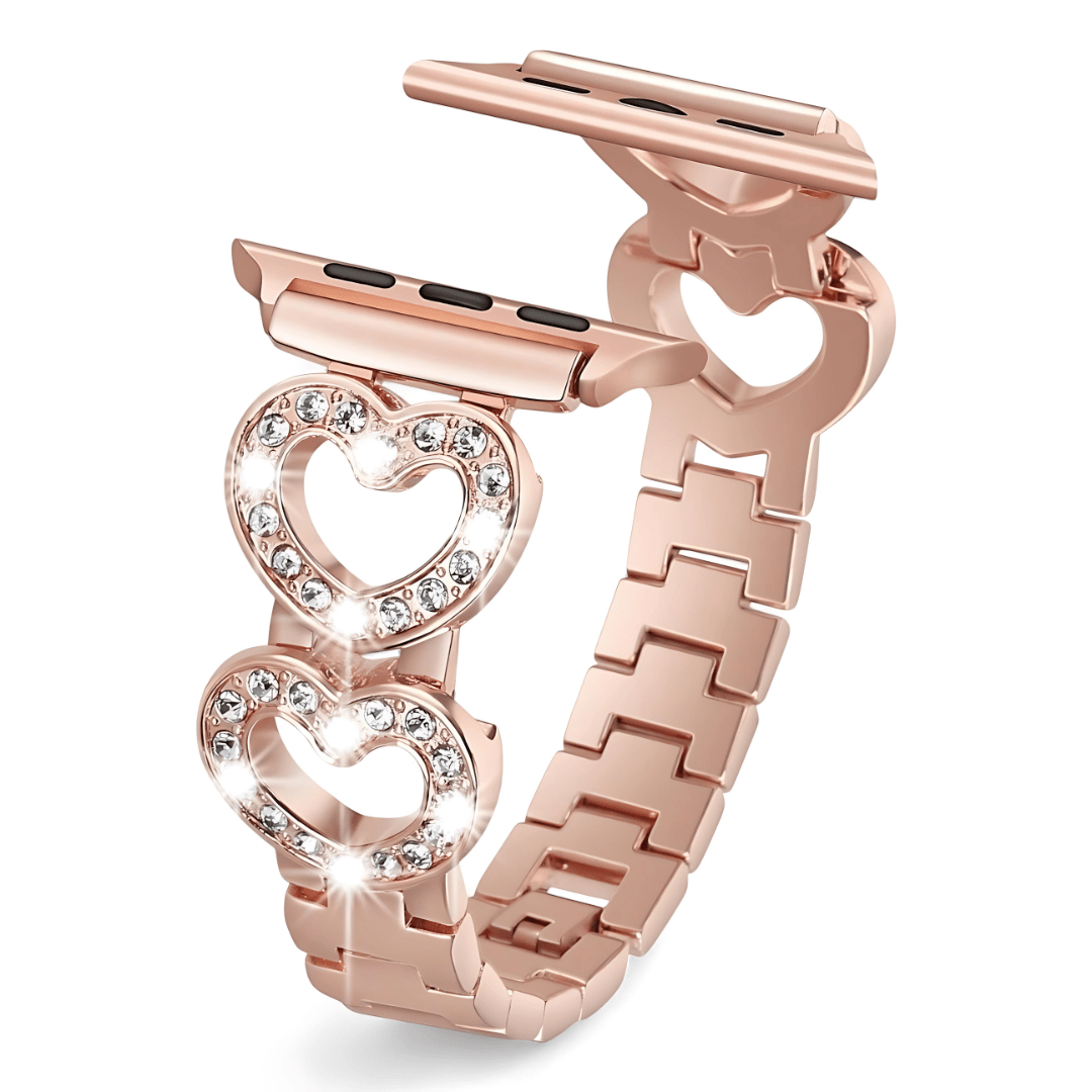 HeartLink Crystal Apple Watch Band - Dolbrook Jewelers