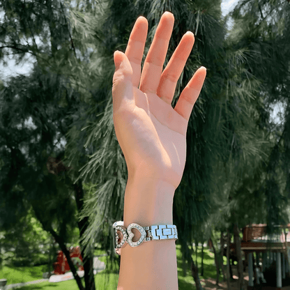 HeartLink Crystal Apple Watch Band - Dolbrook Jewelers