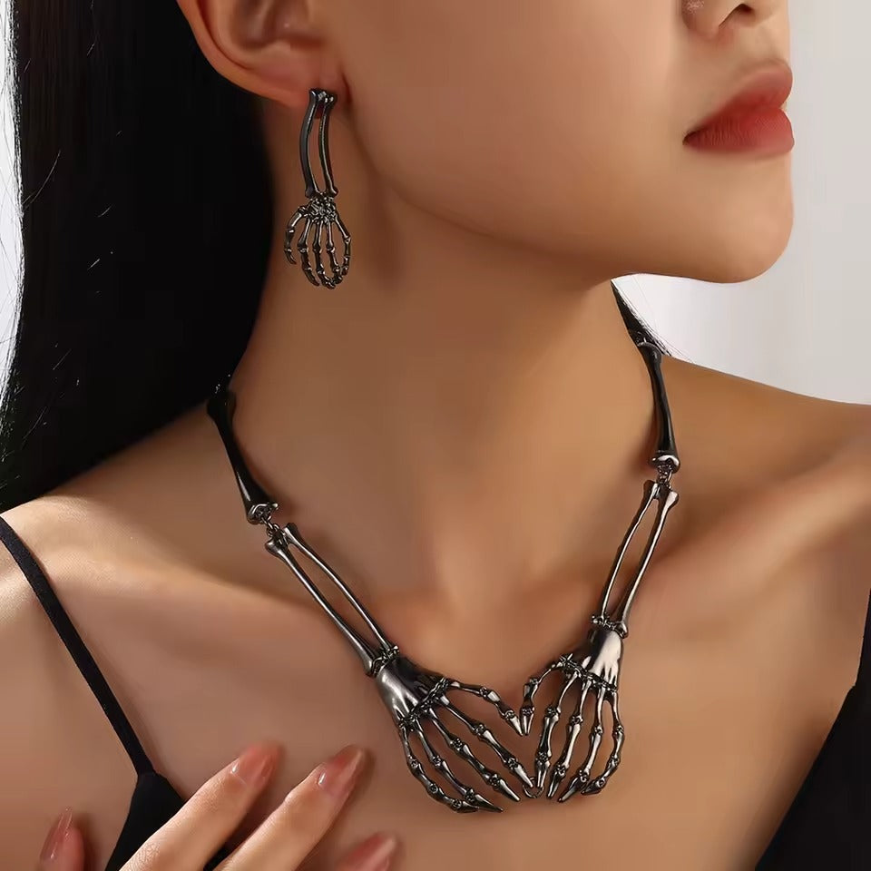 Dark Romance Necklace & Earring Set