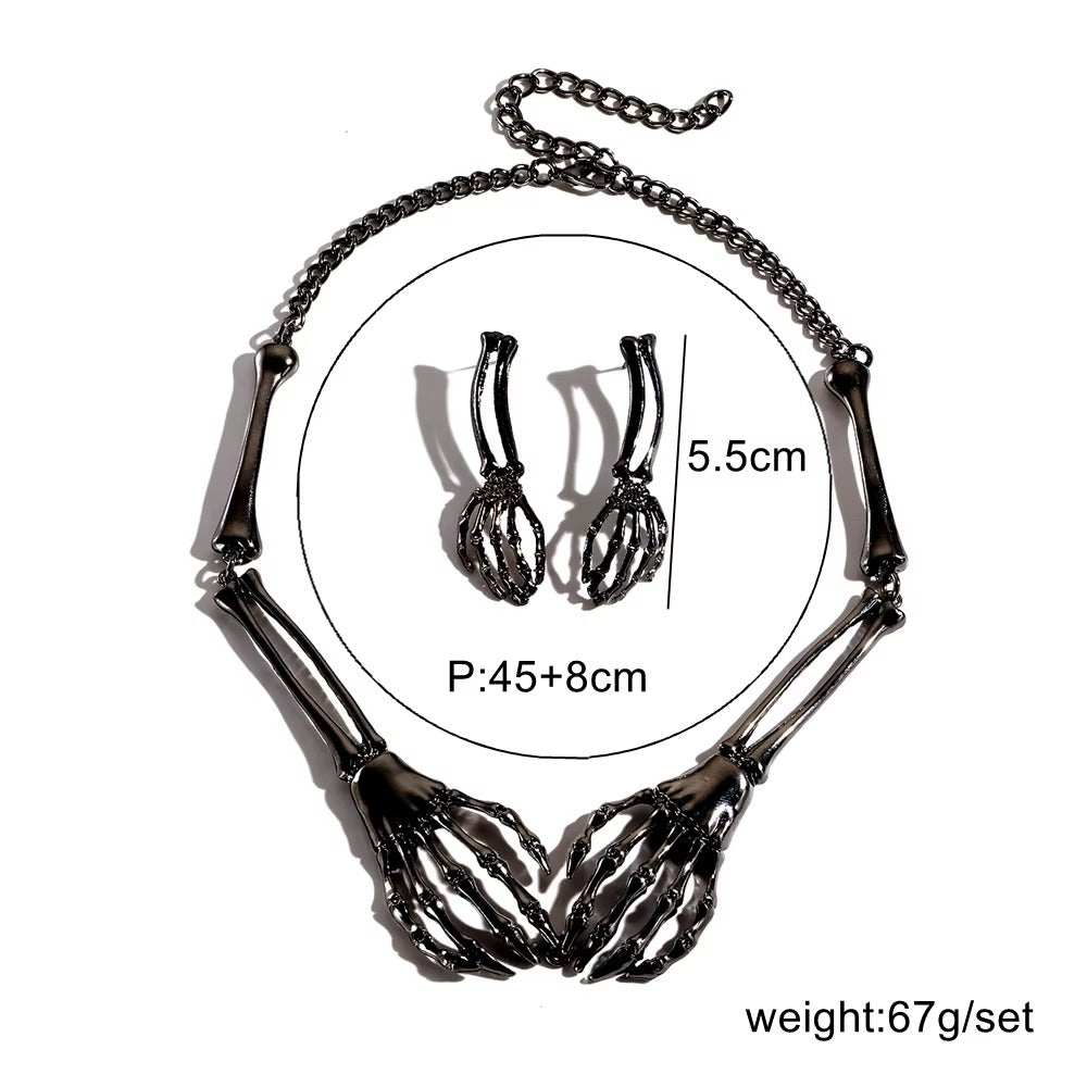 Dark Romance Necklace & Earring Set