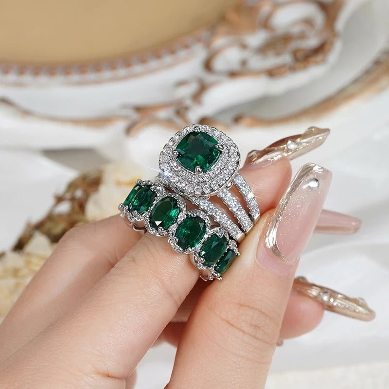 Legacy Heirloom Halo Ring Set - Dolbrook Jewelers