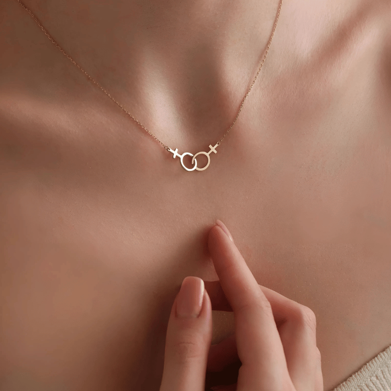 Linked by Love™ Double Venus Necklace - Dolbrook Jewelers
