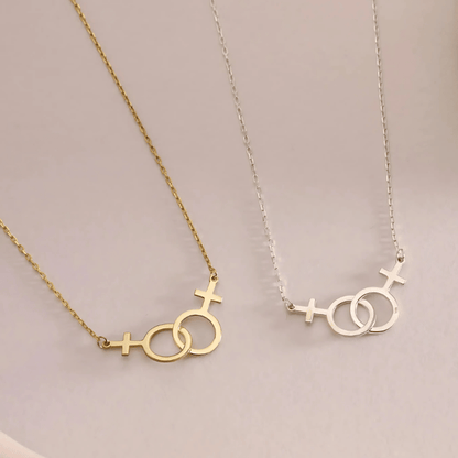 Linked by Love™ Double Venus Necklace - Dolbrook Jewelers