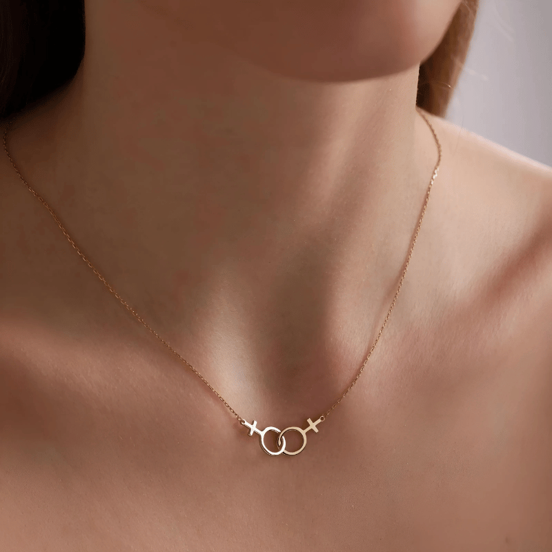 Linked by Love™ Double Venus Necklace - Dolbrook Jewelers
