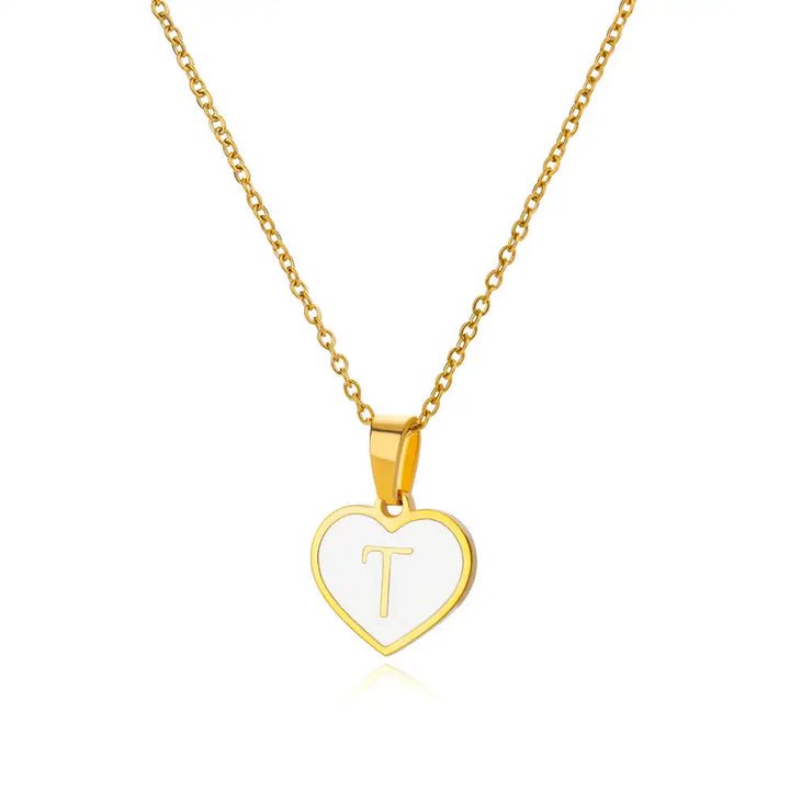 LoveScript Initial Necklace - Dolbrook Jewelers