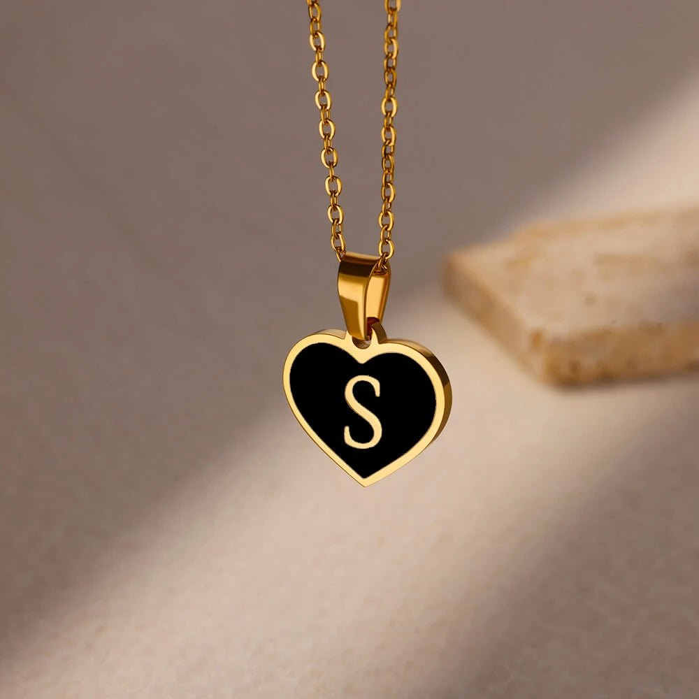 LoveScript Initial Necklace - Dolbrook Jewelers
