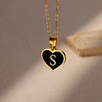 LoveScript Initial Necklace - Dolbrook Jewelers
