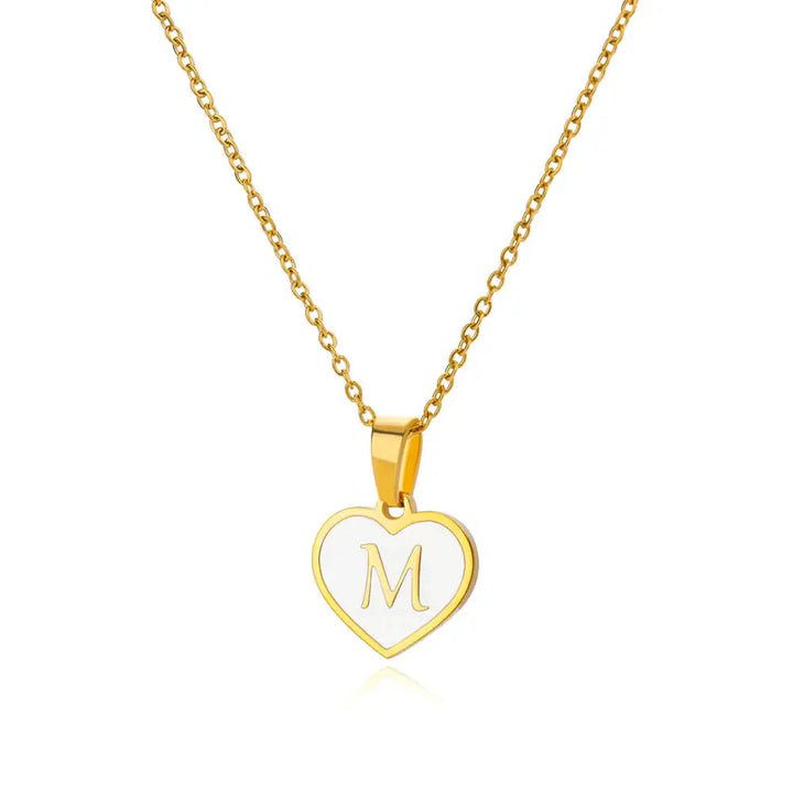 LoveScript Initial Necklace - Dolbrook Jewelers
