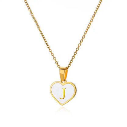 LoveScript Initial Necklace - Dolbrook Jewelers