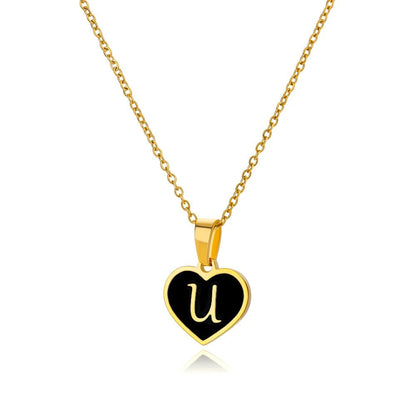 LoveScript Initial Necklace - Dolbrook Jewelers