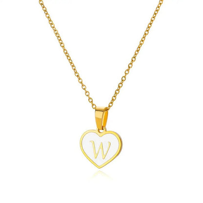 LoveScript Initial Necklace - Dolbrook Jewelers