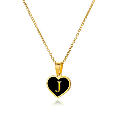 LoveScript Initial Necklace - Dolbrook Jewelers