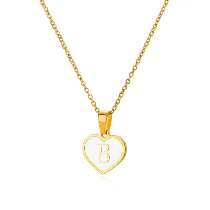 LoveScript Initial Necklace - Dolbrook Jewelers