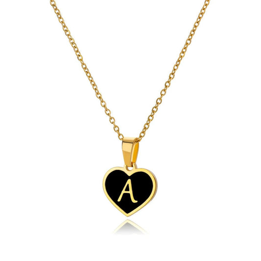 LoveScript Initial Necklace - Dolbrook Jewelers