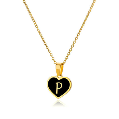 LoveScript Initial Necklace - Dolbrook Jewelers