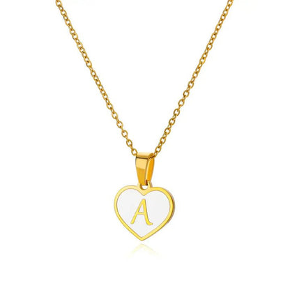 LoveScript Initial Necklace - Dolbrook Jewelers