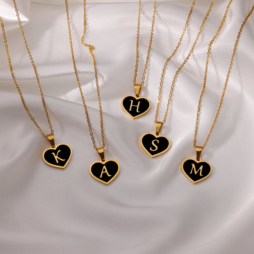 LoveScript Initial Necklace - Dolbrook Jewelers