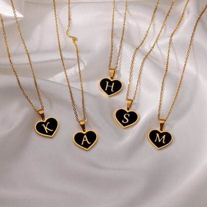 LoveScript Initial Necklace - Dolbrook Jewelers