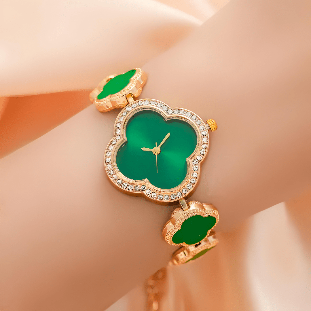 Lucky Clover Sparkle Watch - Dolbrook Jewelers