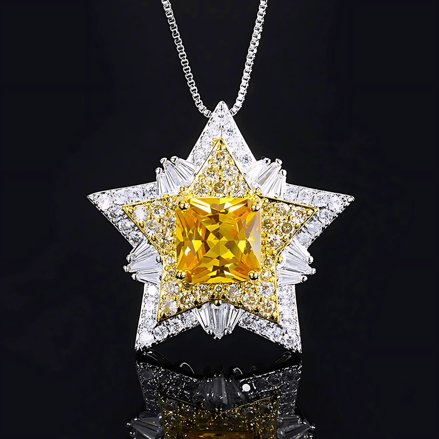 Lumière Star Pendant Necklace - Dolbrook Jewelers