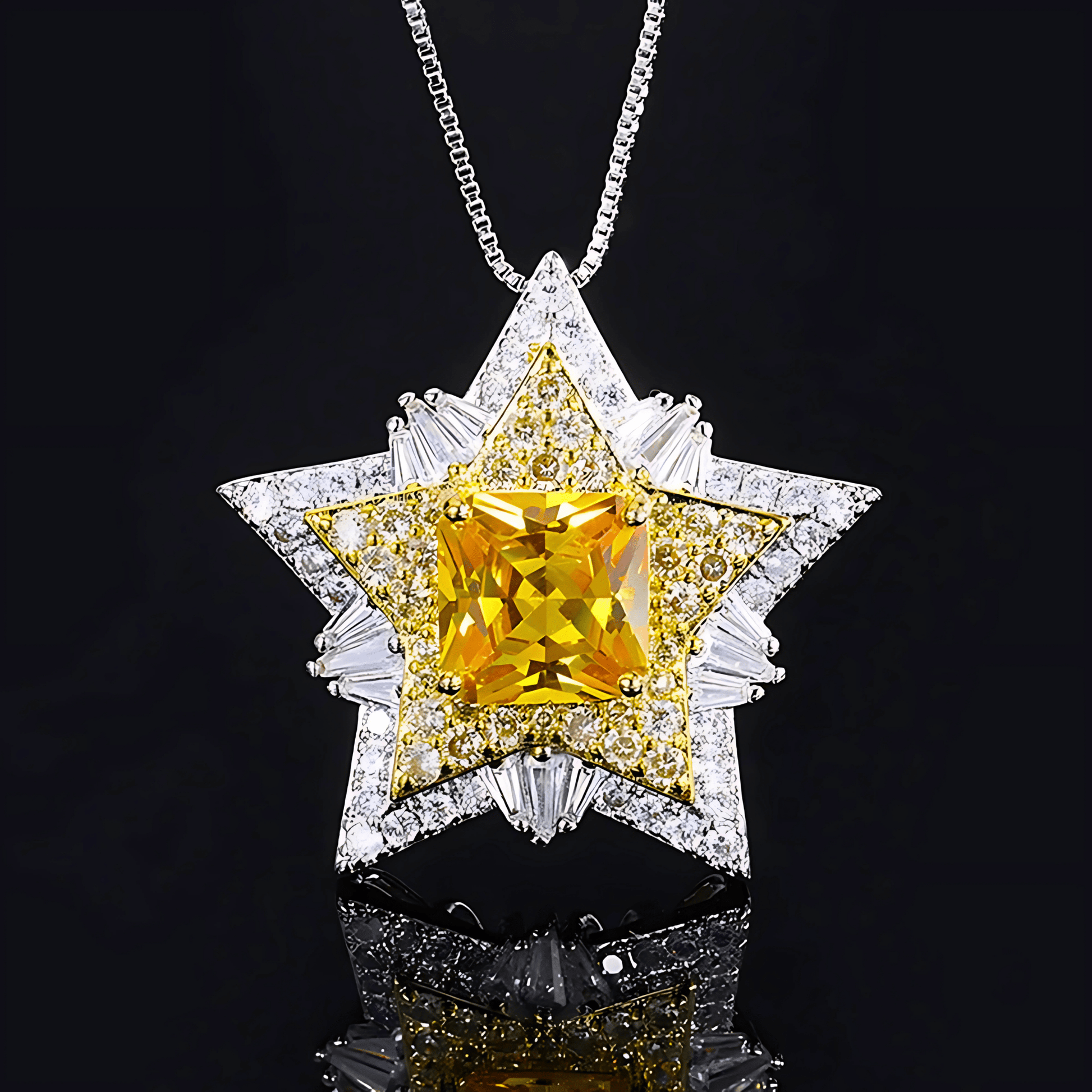Lumière Star Pendant Necklace - Dolbrook Jewelers