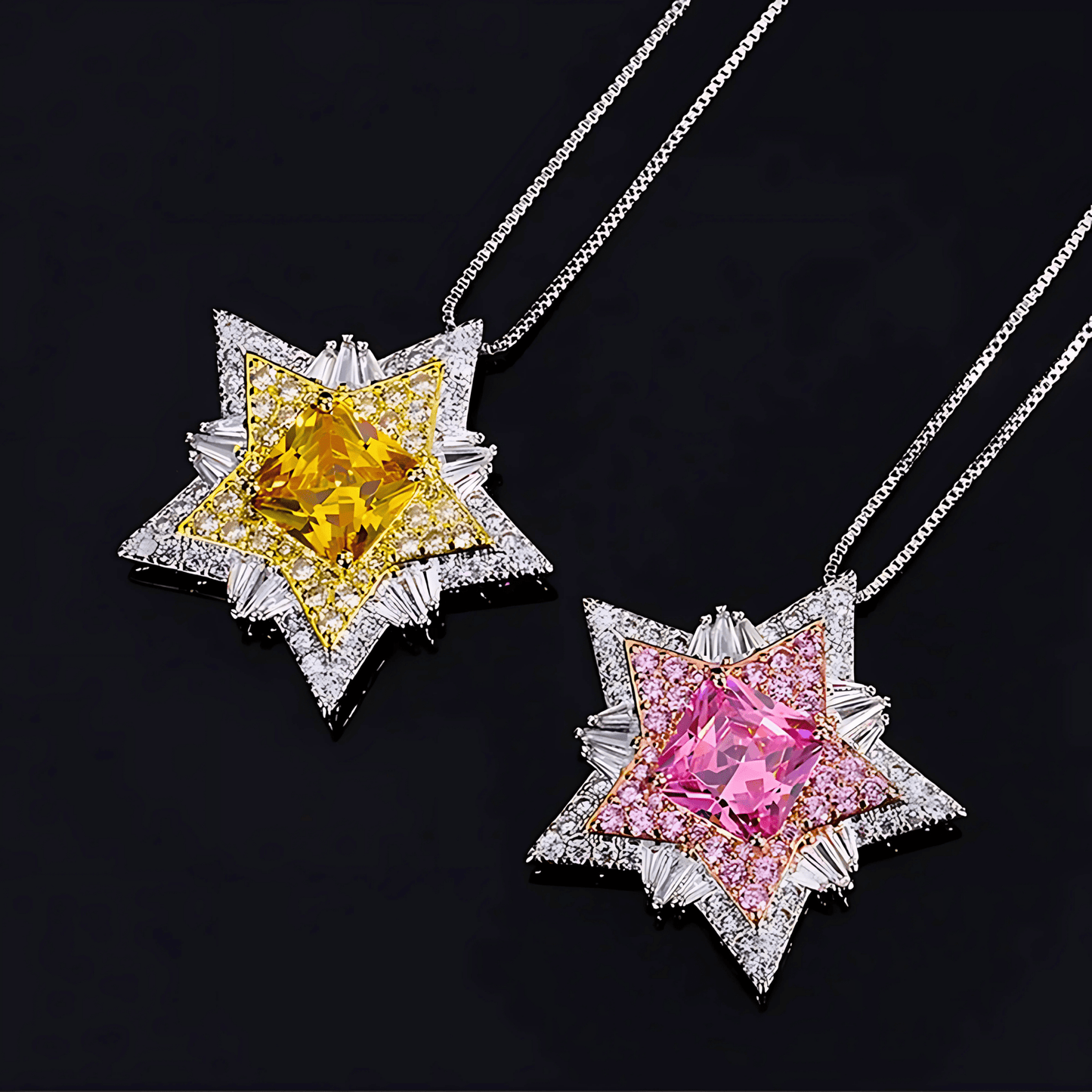 Lumière Star Pendant Necklace - Dolbrook Jewelers