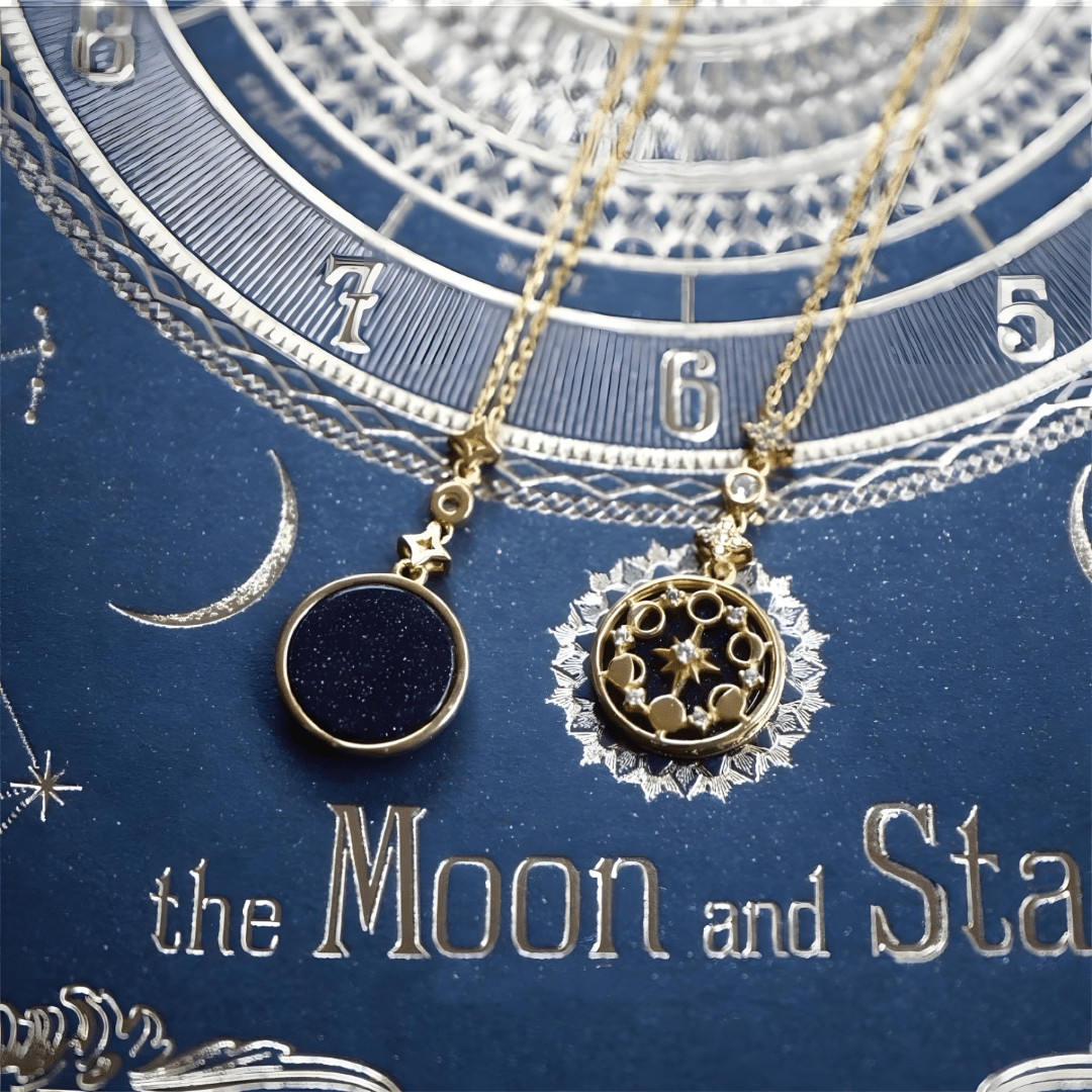 Midnight Sky Celestial Pendant Necklace - Dolbrook Jewelers
