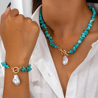 Ocean Kiss Turquoise & Pearl Collection - Dolbrook Jewelers