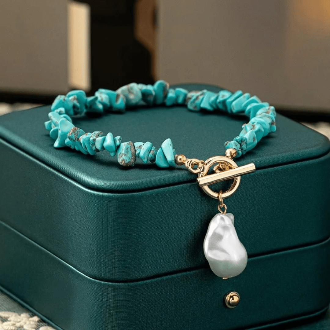 Ocean Kiss Turquoise & Pearl Collection - Dolbrook Jewelers
