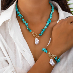 Ocean Kiss Turquoise & Pearl Collection - Dolbrook Jewelers