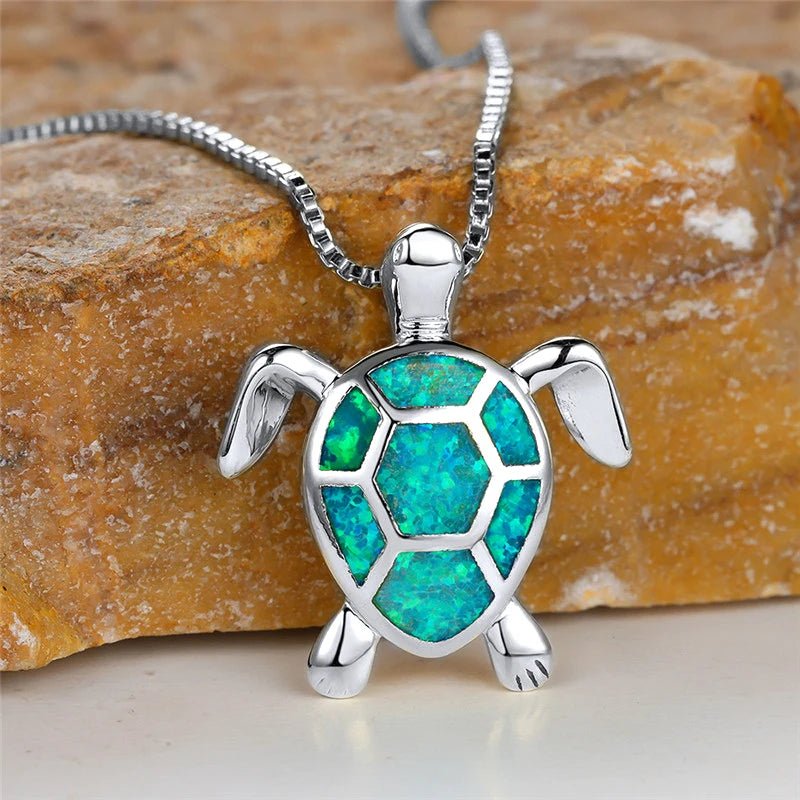 Ocean's Promise Opal Turtle Necklace - Dolbrook Jewelers