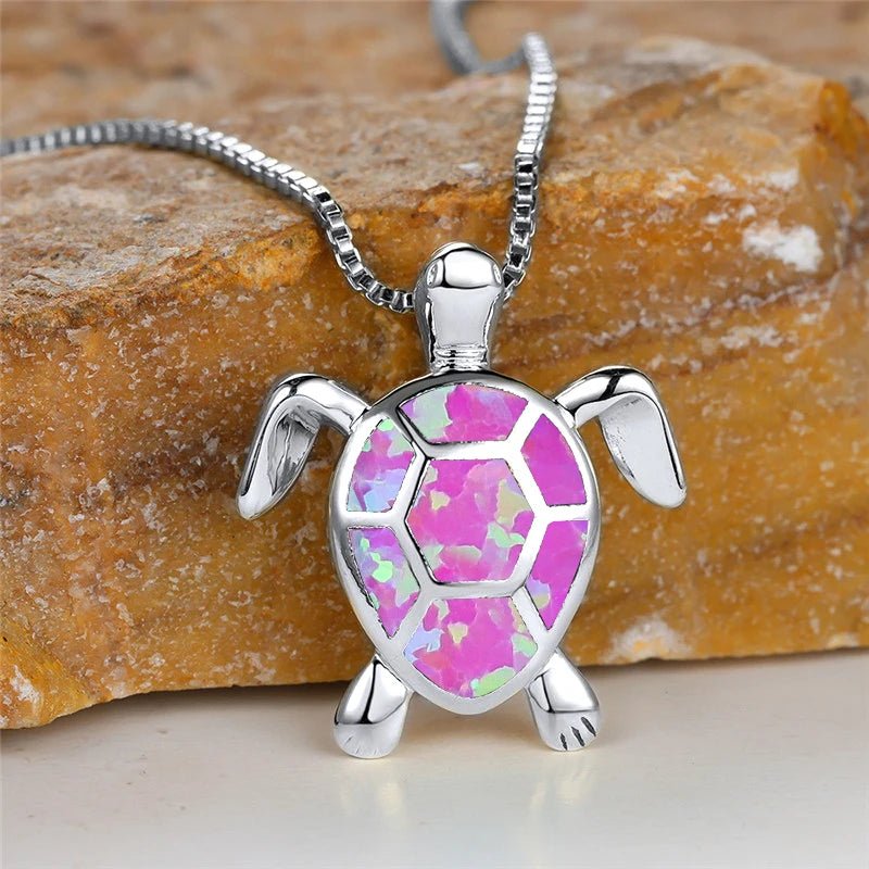 Ocean's Promise Opal Turtle Necklace - Dolbrook Jewelers