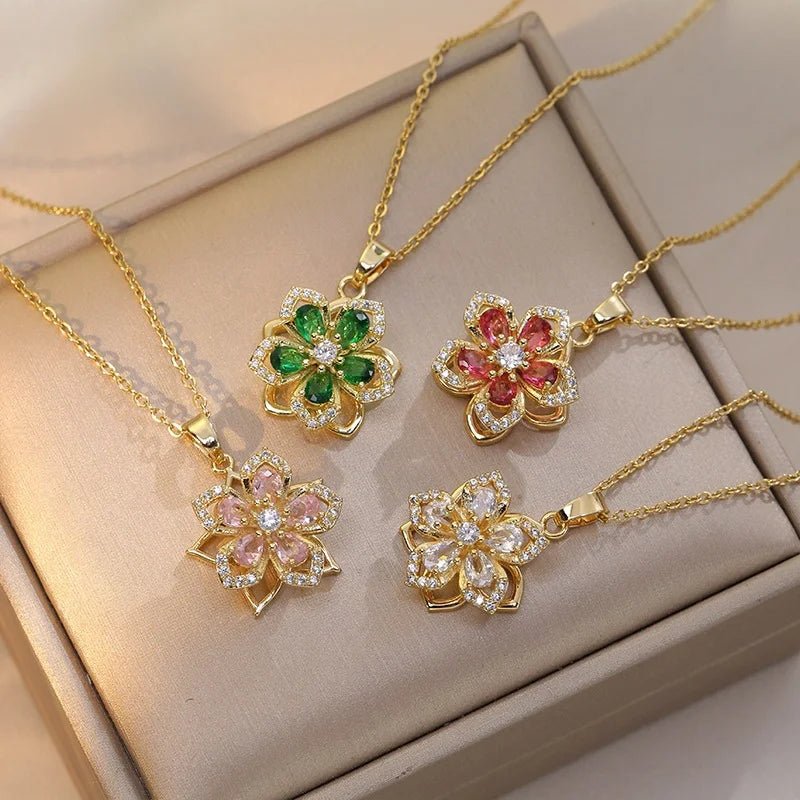 "Petals in Motion" Necklace - Dolbrook Jewelers