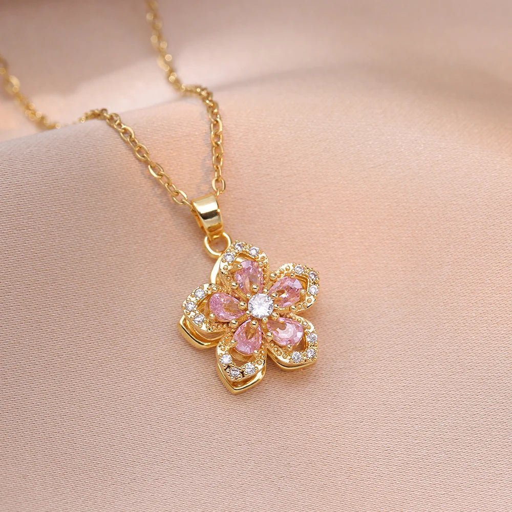 "Petals in Motion" Necklace - Dolbrook Jewelers