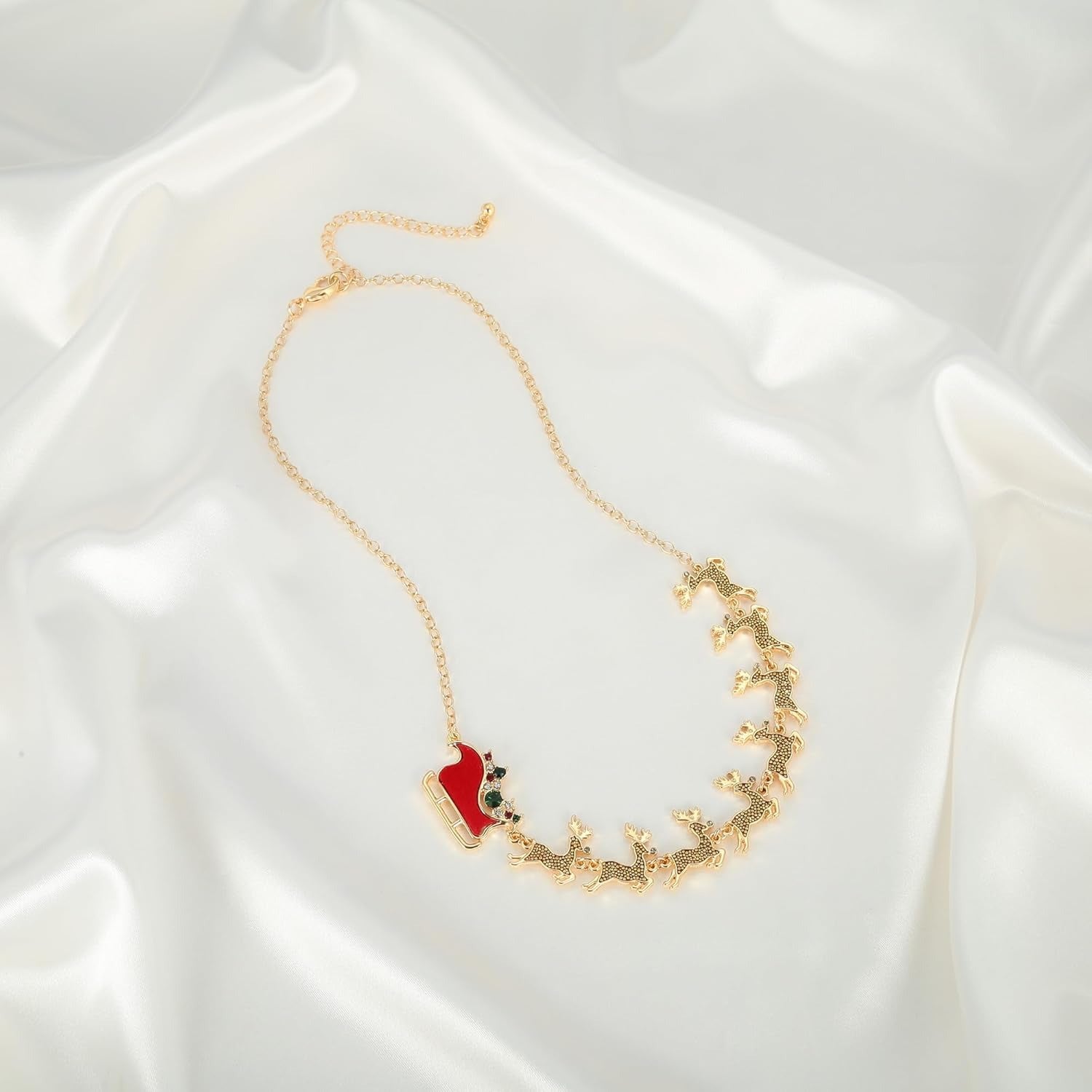 Prancer's Parade Necklace - Dolbrook Jewelers