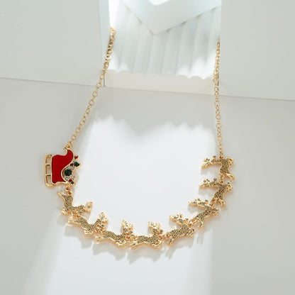 Prancer's Parade Necklace - Dolbrook Jewelers