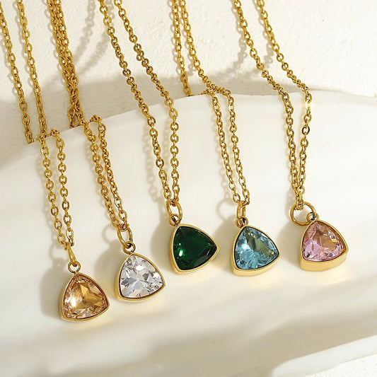 PrismAura Gemstone Necklace - Dolbrook Jewelers