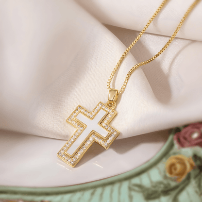 Radiant Faith Cross Necklace - Dolbrook Jewelers
