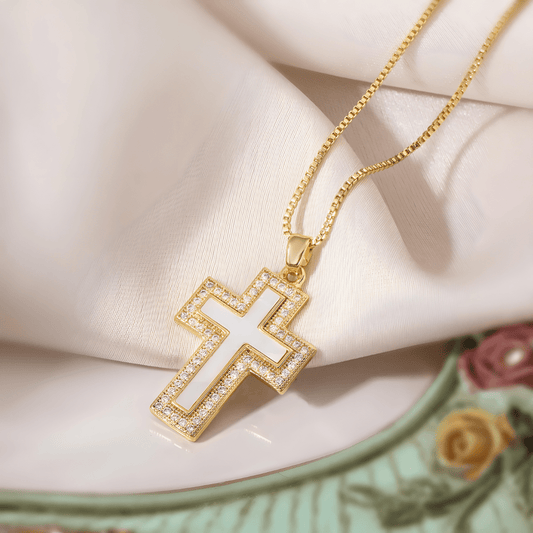 Radiant Faith Cross Necklace - Dolbrook Jewelers