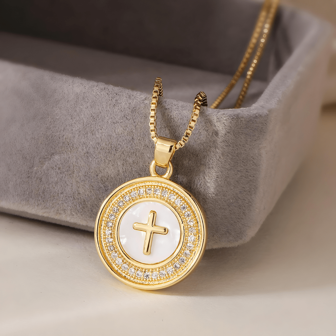 Radiant Faith Cross Necklace - Dolbrook Jewelers