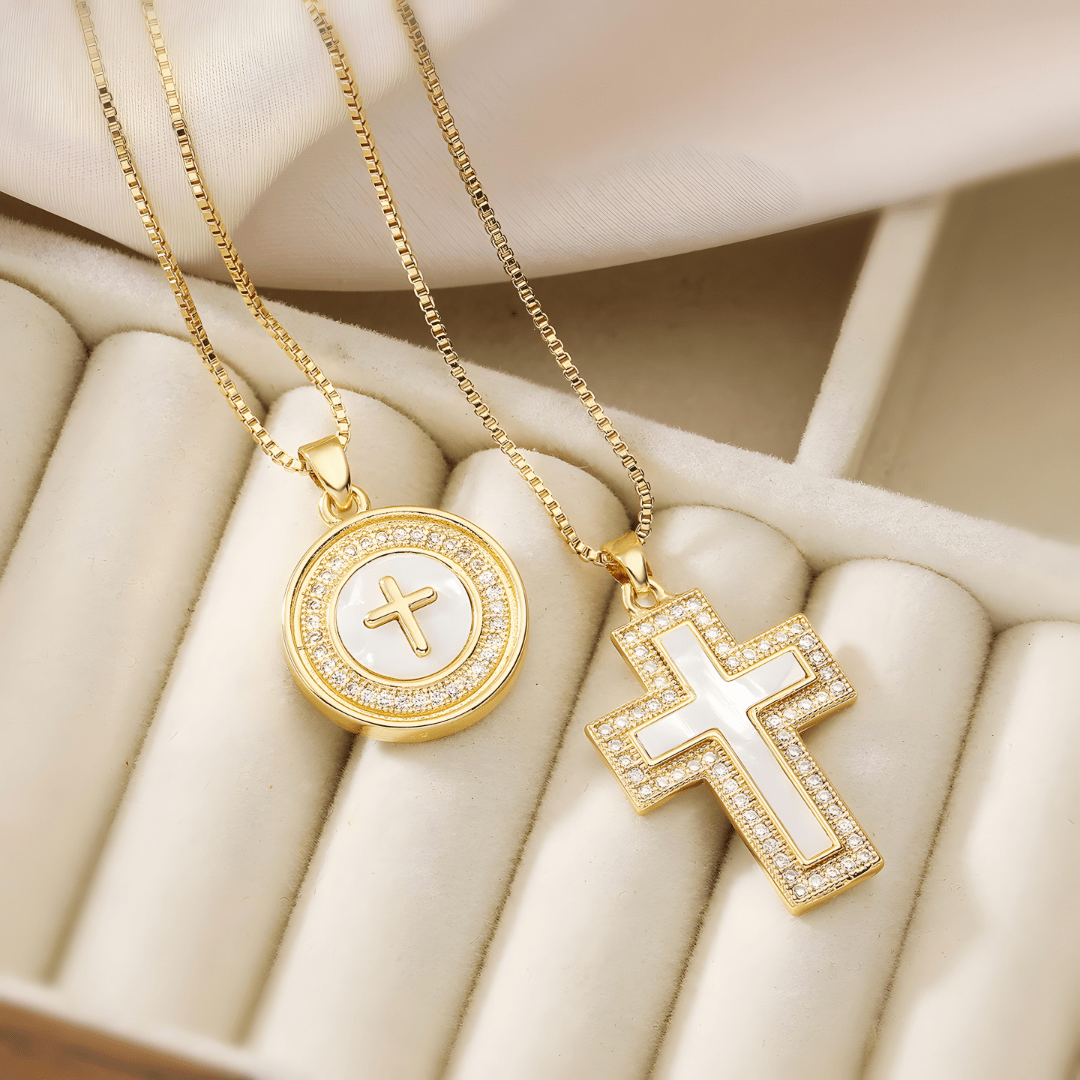 Radiant Faith Cross Necklace - Dolbrook Jewelers