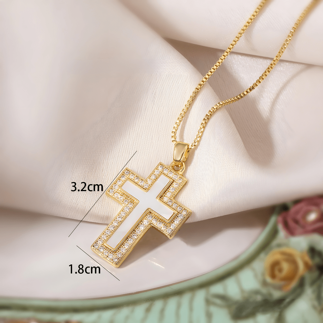 Radiant Faith Cross Necklace - Dolbrook Jewelers