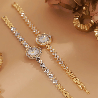 Radiant Moments Crystal Bracelet Watch - Dolbrook Jewelers
