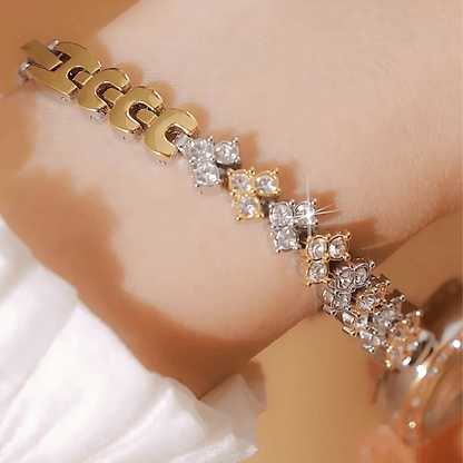 Radiant Moments Crystal Bracelet Watch - Dolbrook Jewelers
