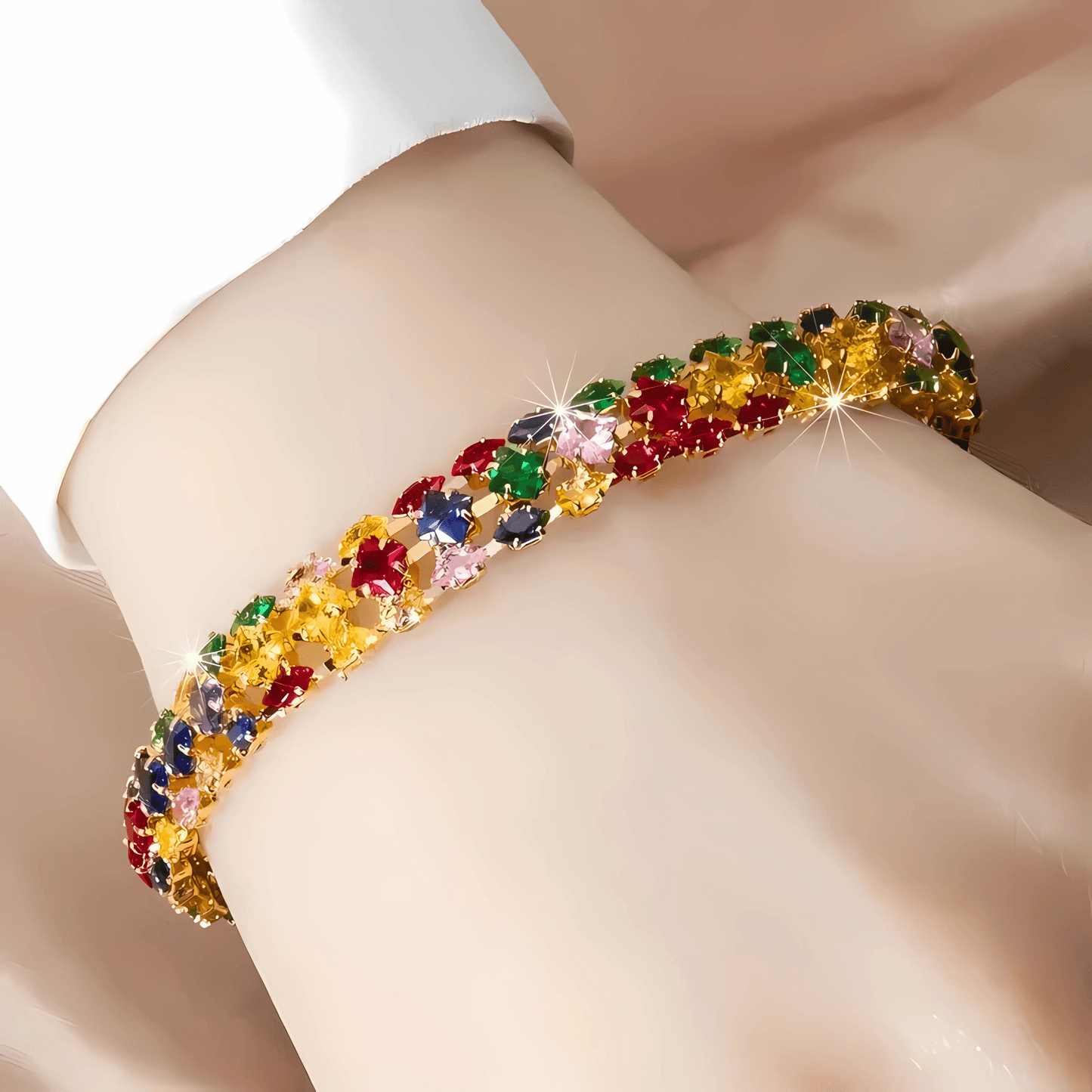 Rainbow Dreams Tennis Bracelet - Dolbrook Jewelers