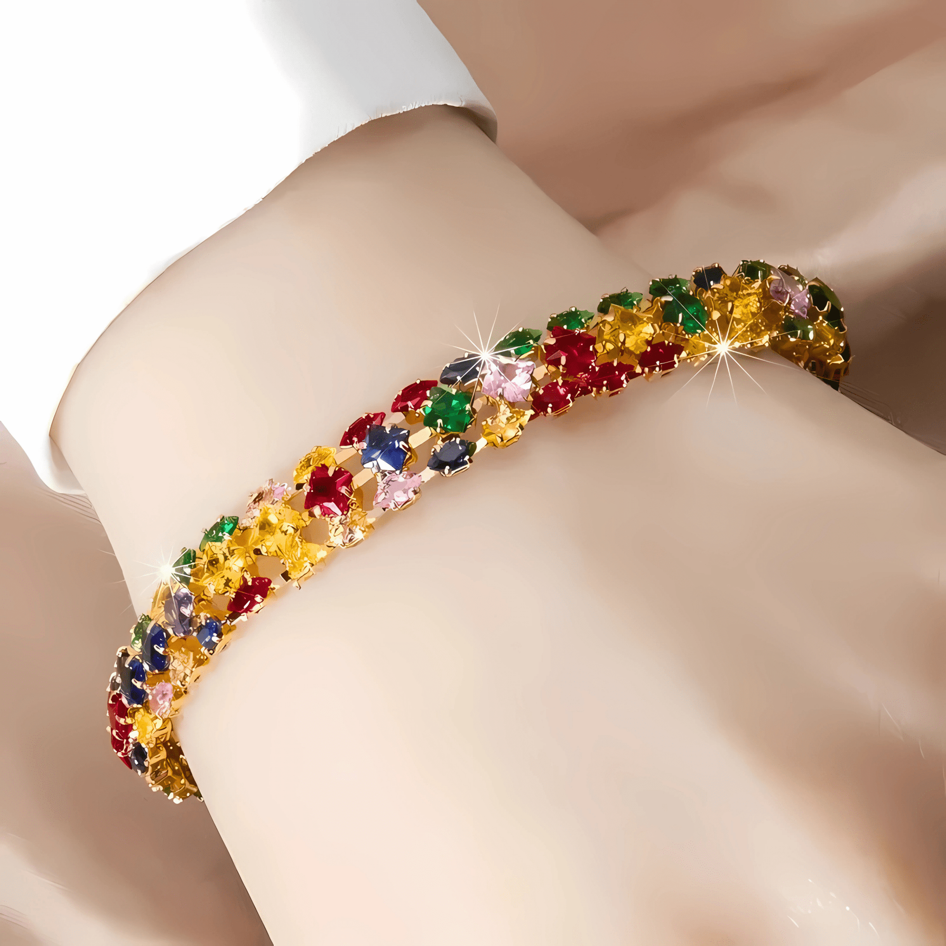 Rainbow Dreams Tennis Bracelet - Dolbrook Jewelers