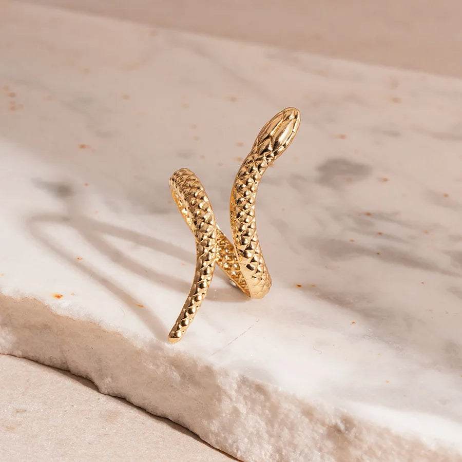 Serena Serpent Bracelet & Ring Set
