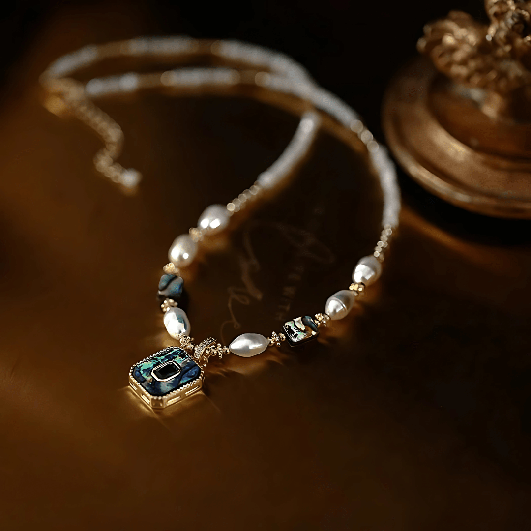 Royal Heritage Pearl & Emerald Heirloom Necklace - Dolbrook Jewelers