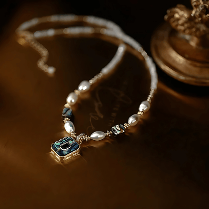 Royal Heritage Pearl & Emerald Heirloom Necklace - Dolbrook Jewelers