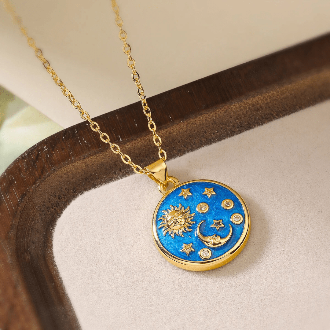 Sapphire Sky Celestial Necklace - Dolbrook Jewelers